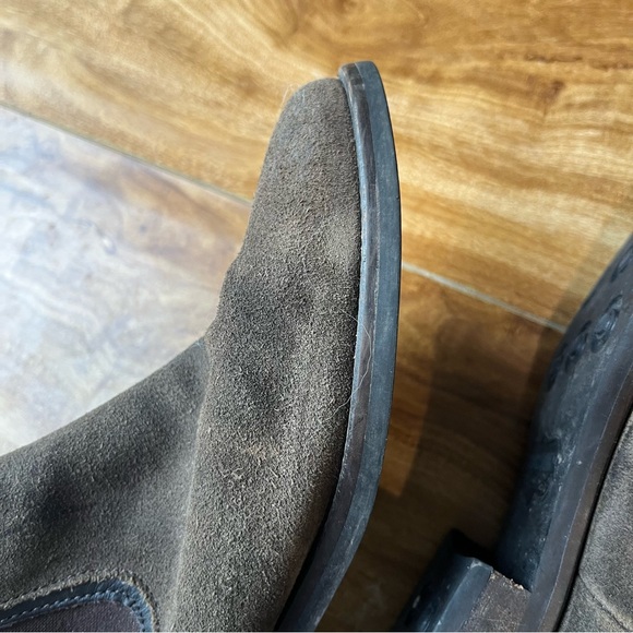 Thursday Boot Company Duchess Boot in Dark Olive Suede Size 8 - Picture 8 of 16